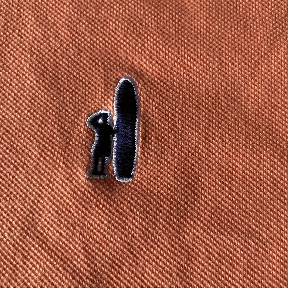 Johnnie-O Polo Shirt Mens XL Orange - Picture 4 of 7